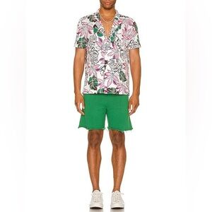 SER.O.YA Malibu Shirt in White Tropical size Medium